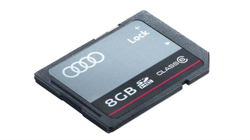 Verfügbarkeitstest Audi SDKarte 8 GB